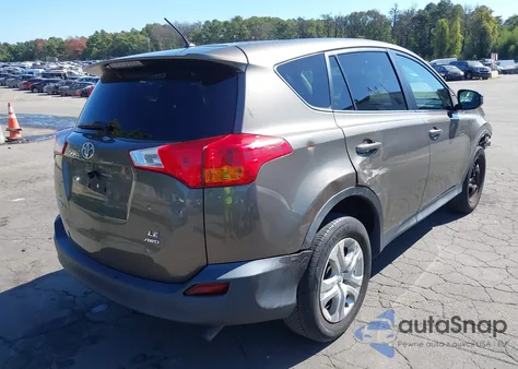 2015 Toyota Rav4 Le from USA, damaged, VIN 2T3BFREV1FW277969